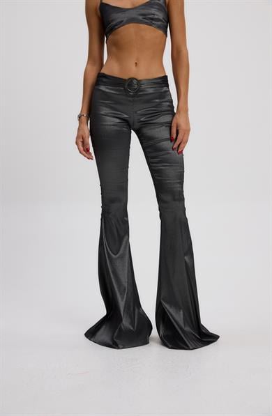 Gri Extra İspanyol Paça Pantolon