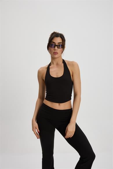 Siyah Halter Top