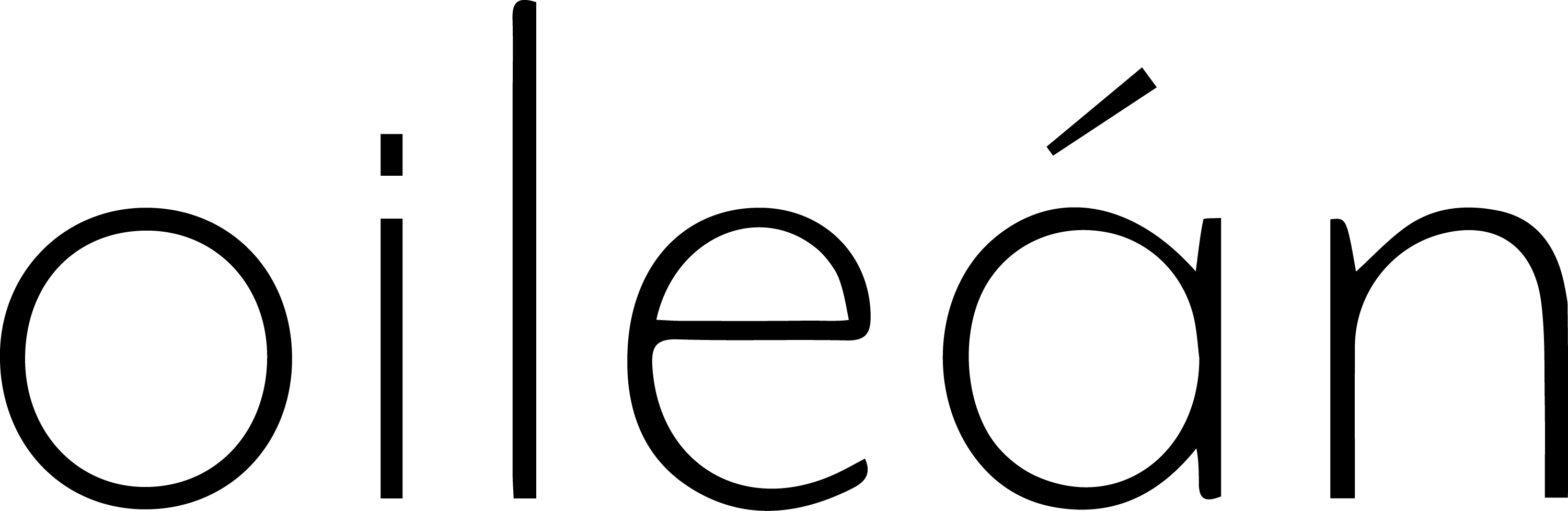 oilean black logo