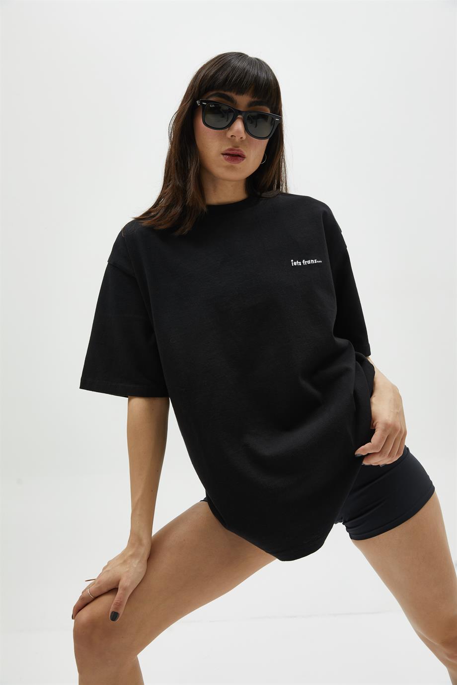 Siyah Oversize T-Shirt