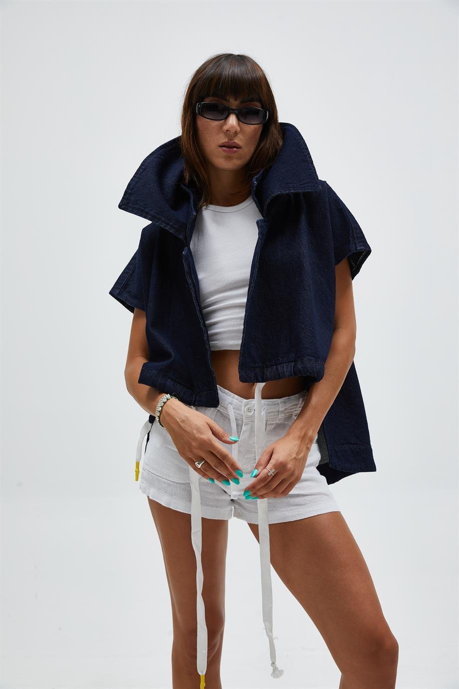 Tasarım Denim Ceket 