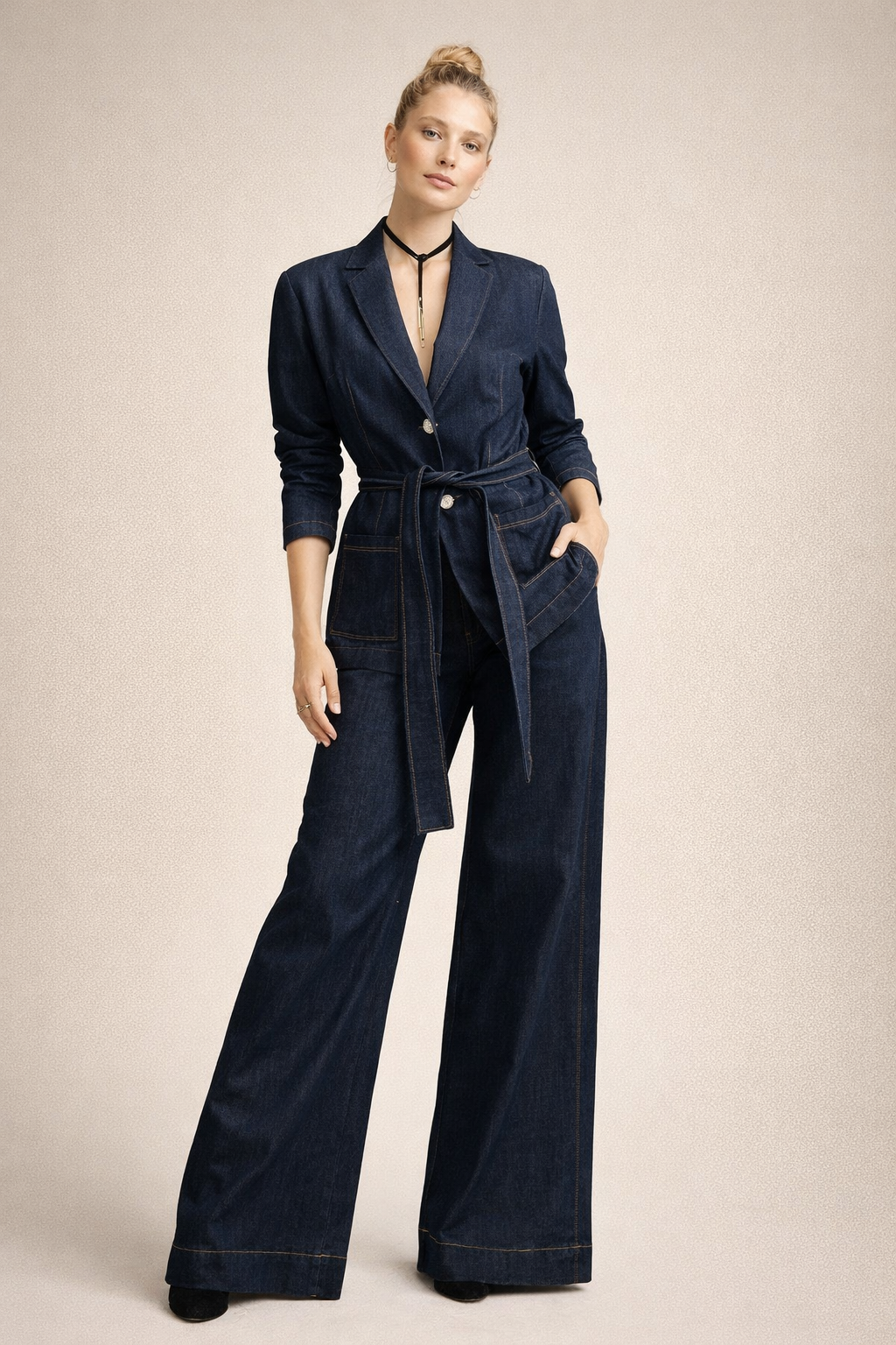 Denim Vintage Ceket