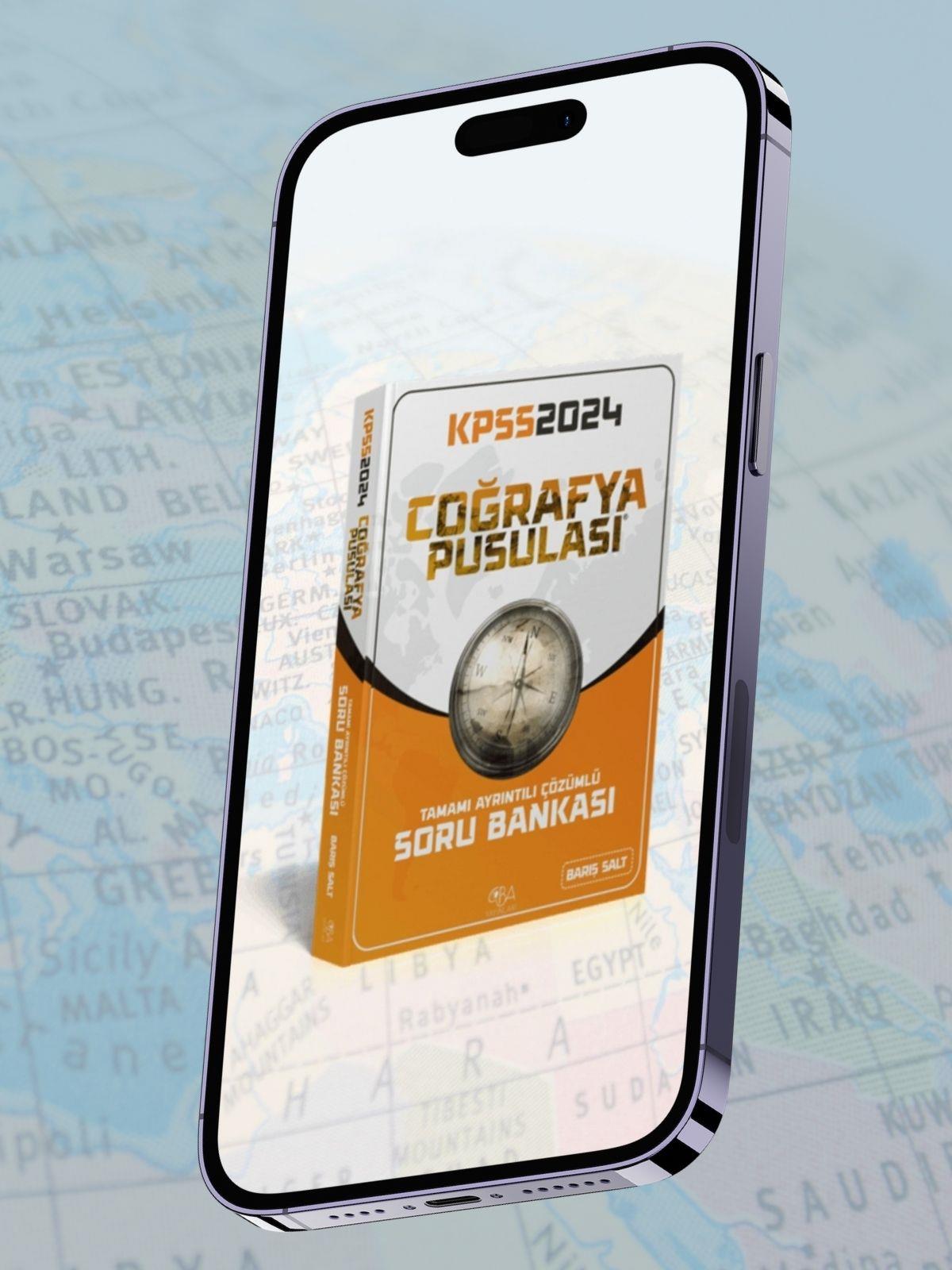 2024 KPSS Coğrafya Pusulası Mobil Soru Bankası