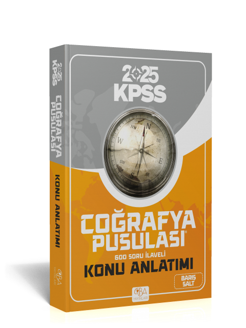 2025 KPSS Coğrafya Pusulası Konu Anlatımı 600 Soru İlaveli Barış Salt