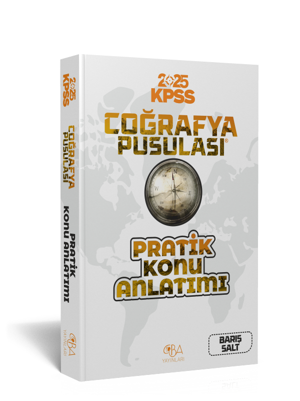 2025 KPSS Coğrafya Pusulası Pratik Konu Anlatımı