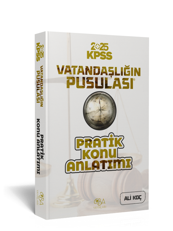 2025 KPSS Vatandaşlığın Pusulası Pratik Konu Anlatımı-Ali Koç