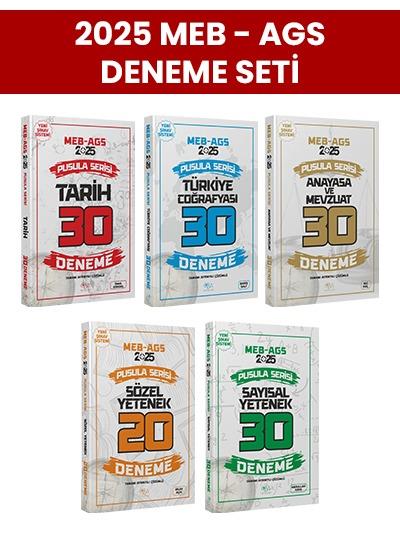 2025 MEB AGS Branş Deneme Seti (140 Deneme)-Tamamı Ayrıntılı Çözümlü