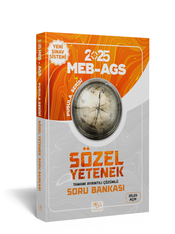 2025 MEB AGS Sözel Yetenek Soru Bankası-Tamamı Ayrıntılı Çözümlü- Tam 320 Sayfa- Dilek Açık