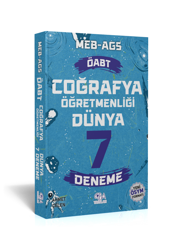 2025 ÖABT Coğrafya Öğretmenliği Dünya 7 Deneme