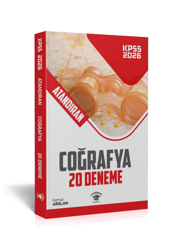 2026 KPSS Atandıran Coğrafya 20 Deneme Tamamı Ayrıntılı Çözümlü Kemal Arslan