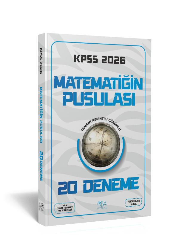 2026 KPSS Matematiğin Pusulası 20 Deneme Tamamı Ayrıntılı PDF Çözümlü