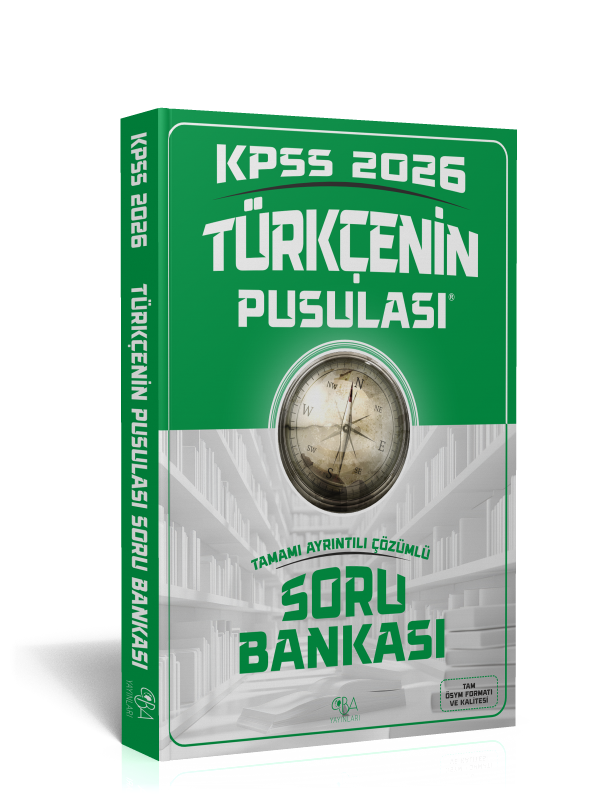 2026 KPSS Türkçenin Pusulası Soru Bankası-Tamamı Ayrıntılı Çözümlü
