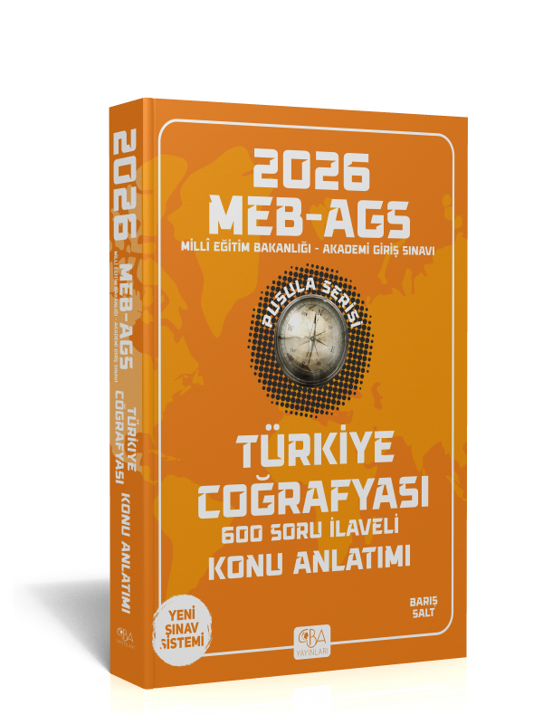 2026 MEB AGS Türkiye Coğrafyası Konu Anlatımı 600 Soru İlaveli Barış Salt