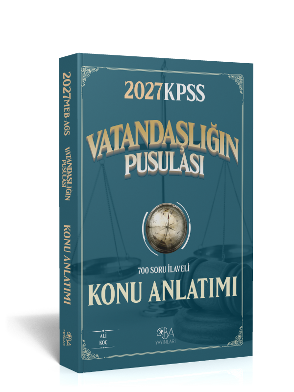 2027 AGS Mevzuat Konu Anlatımı - 700 Soru İlaveli - Ali Koç
