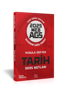 CBA Yayınları 2025 MEB-AGS Tarih Ders Notları- İsmail Adıgüzel