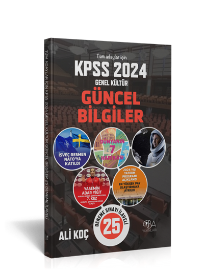 2024 KPSS Güncel Bilgiler Deneme İlaveli