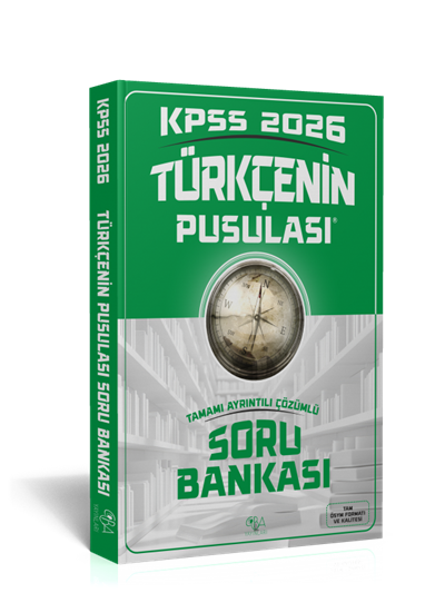 2026 KPSS Türkçenin Pusulası Soru Bankası-Tamamı Ayrıntılı Çözümlü