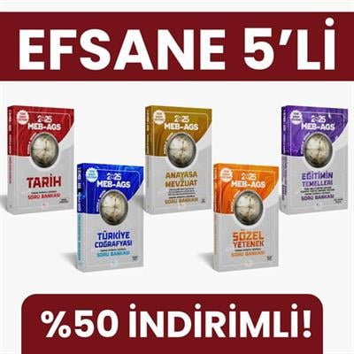MEB - AGS SORU BANKALARI SÜPER SET 5Lİ