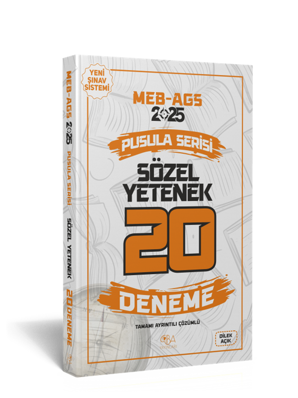 参考書セット 2025 MEB AGS Sözel Yetenek 20 Deneme-Tamamı Ayrıntılı Çözümlü