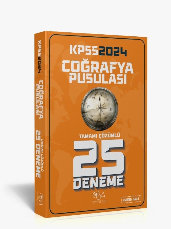 2024 KPSS Coğrafya Pusulası 25 Deneme Tamamı Ayrıntılı Çözümlü