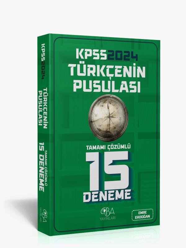 2024 KPSS Türkçe 15 Deneme Tamamı Ayrıntılı Çözümlü