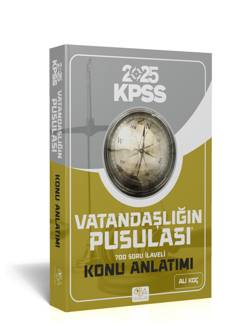 2025 KPSS Vatandaşlığın Pusulası Konu Anlatımı 700 Soru İlaveli– Ali Koç