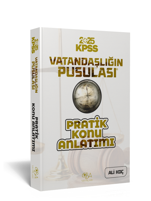 2025 KPSS Vatandaşlığın Pusulası Pratik Konu Anlatımı-Ali Koç