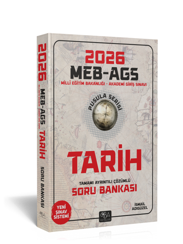 2026 MEB-AGS Tarih Soru Bankası - Pusula Serisi - İsmail Adıgüzel