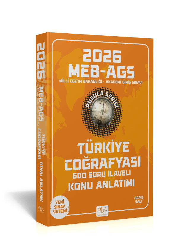 2026 MEB AGS Türkiye Coğrafyası Konu Anlatımı 600 Soru İlaveli Barış Salt