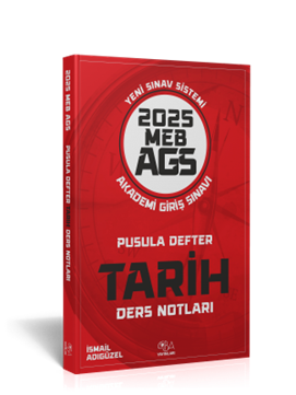 CBA Yayınları 2025 MEB-AGS Tarih Ders Notları- İsmail Adıgüzel