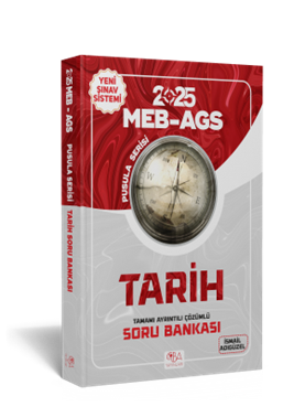 CBA Yayınları 2025 MEB-AGS Tarih Soru Bankası- Tamamı Ayrıntılı Çözümlü-İsmail Adıgüzel
