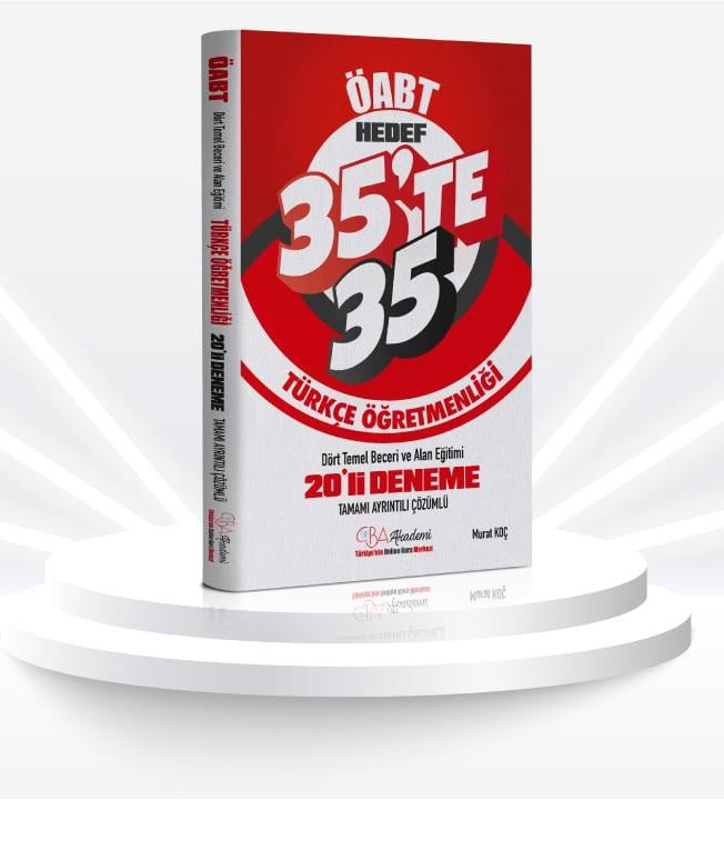 ÖABT TÜRKÇE DENEME HEDEF 35 TE 35