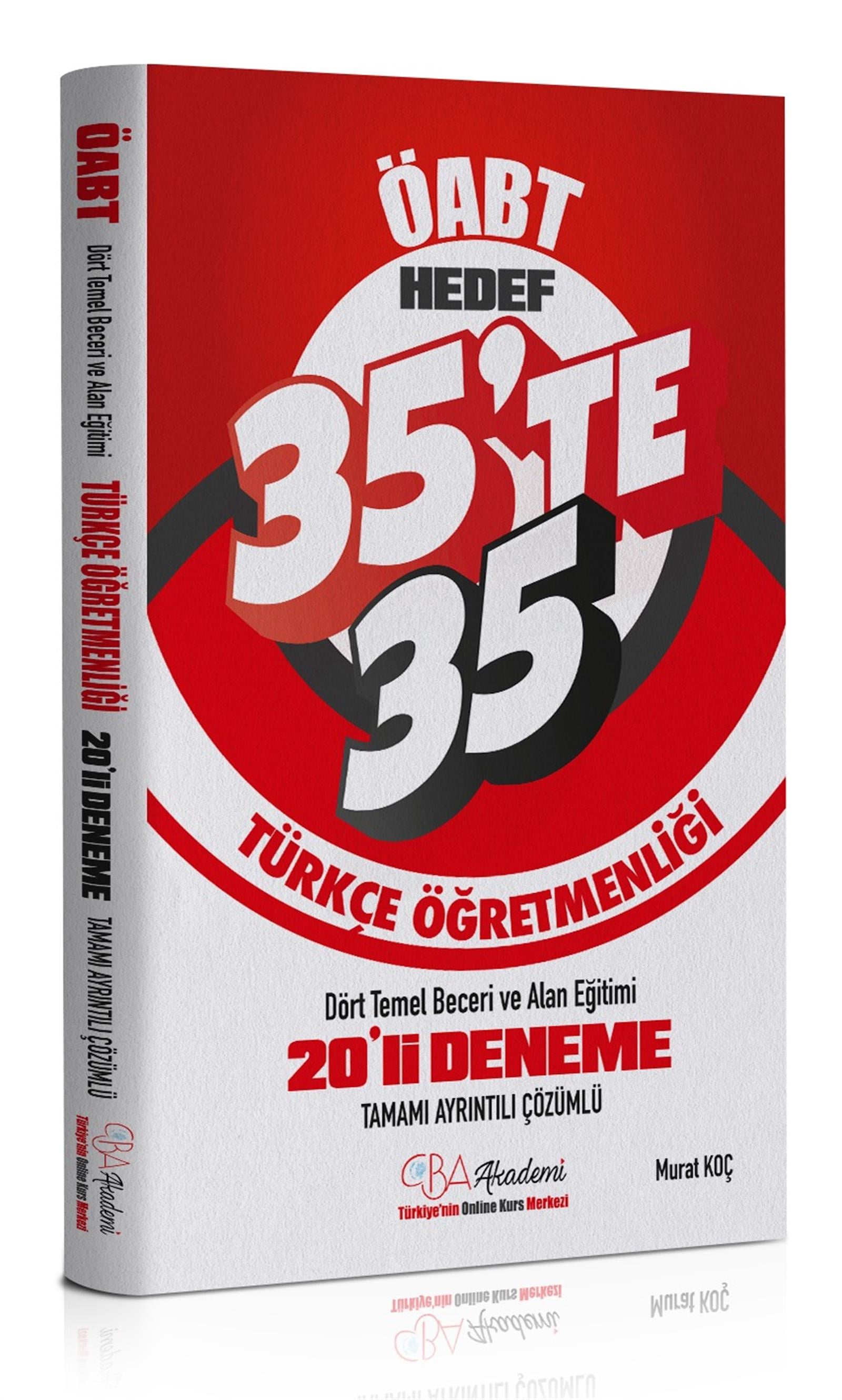 Türkçe ÖABT 4 Temel Beceri ve Alan Eğitimi 20'li Deneme
