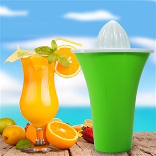 BUFFER® Pratik Bardaklı Hazneli 500 ml. Portakal Limon Narenciye Sıkacağı