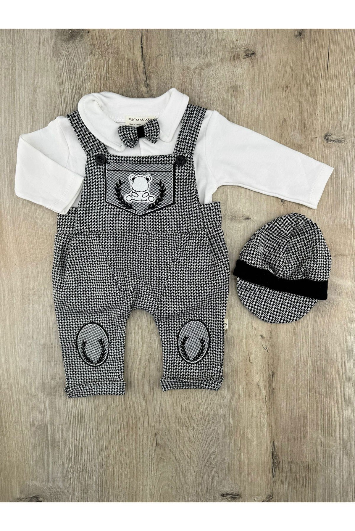 Murat Baby (0-12 Ay) 2674 Kasket Şapkalı Tulum