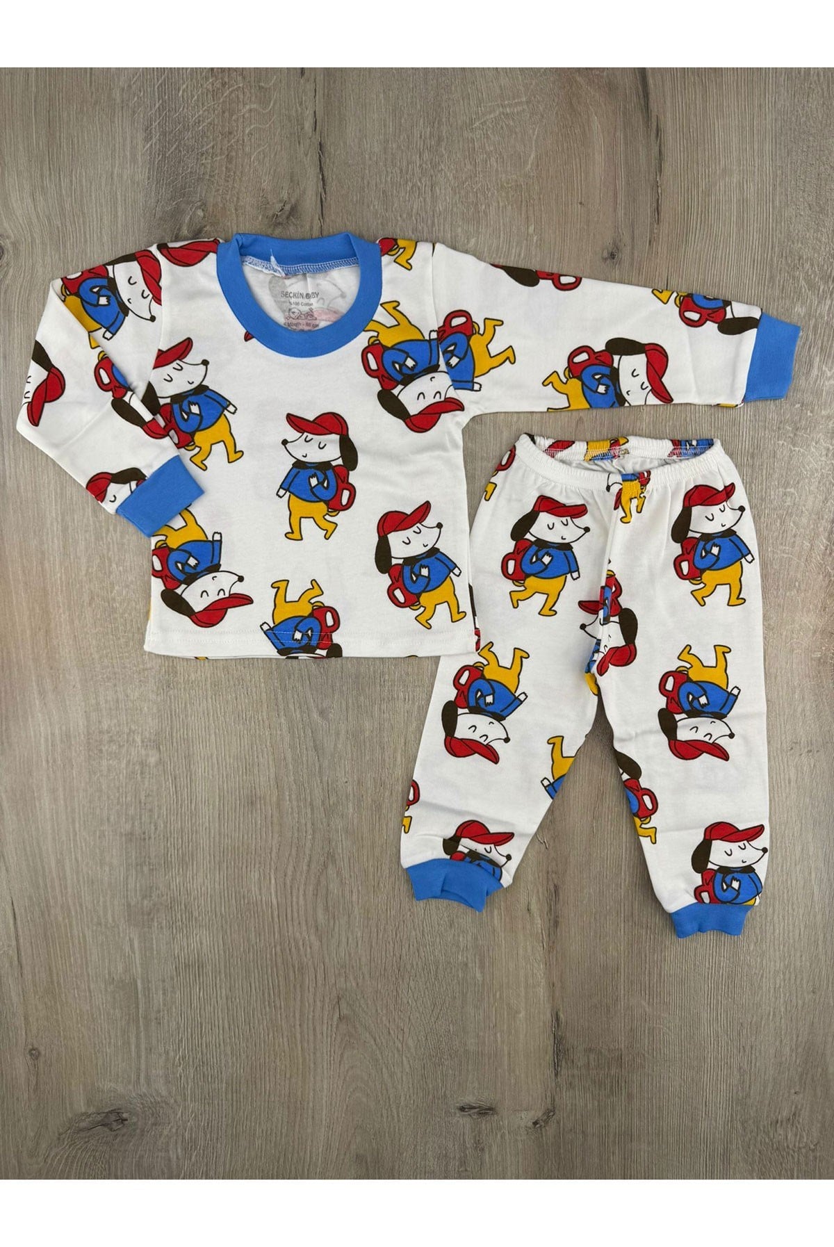 Seçkin (6-24 Ay) Snoopy Desenli Pijama Takımı