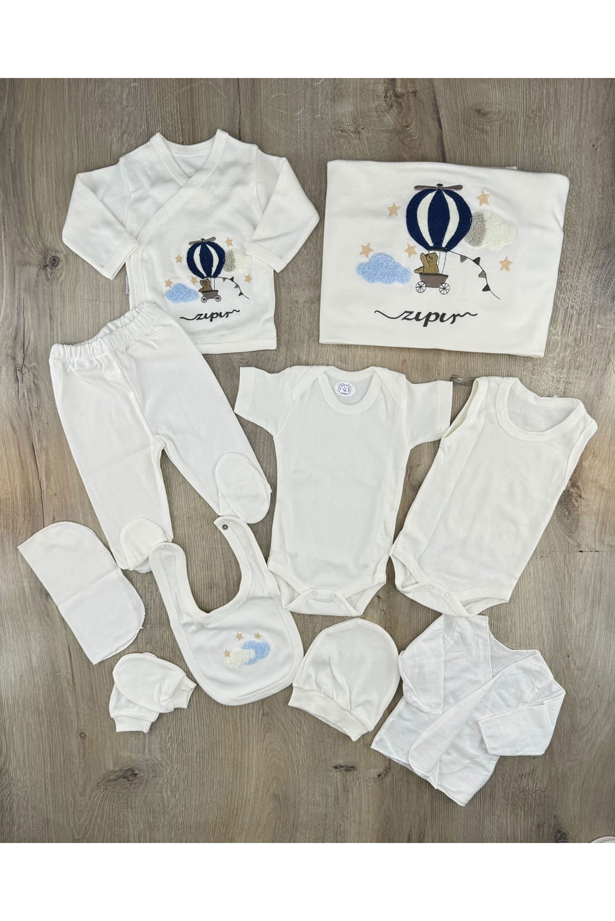 Zıpır (0-3 Ay) 608 Süzene Balonlu 10 Lu Set