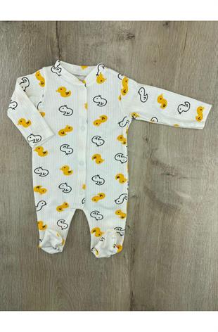 Eymen Bebe (0-6 Ay) Civciv Desenli Tulum