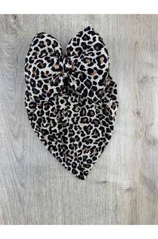 NW (0-2 Yaş) Leopar Desenli Bone