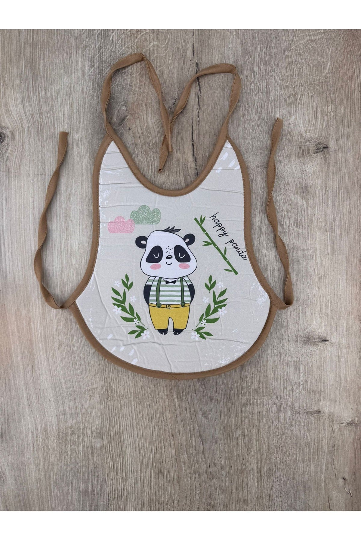 #260372 Panda Desenli Önlük