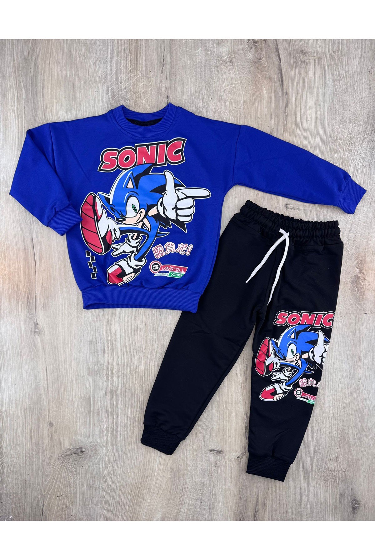 #360384 (3-10 Yaş) Sonic Baskılı Mevsimlik Takım