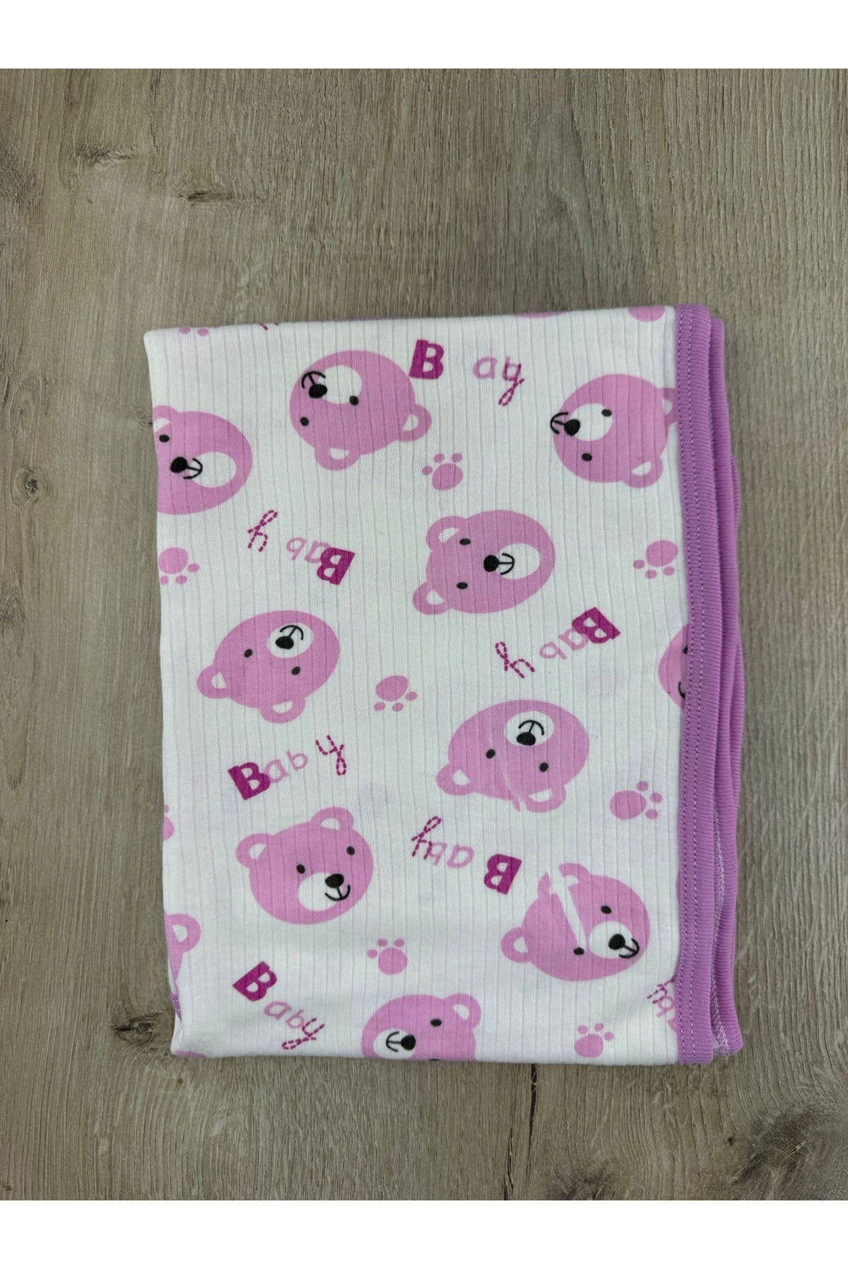 Gonca-42 Bear Ayıcık Desenli Tek Kat Battaniye