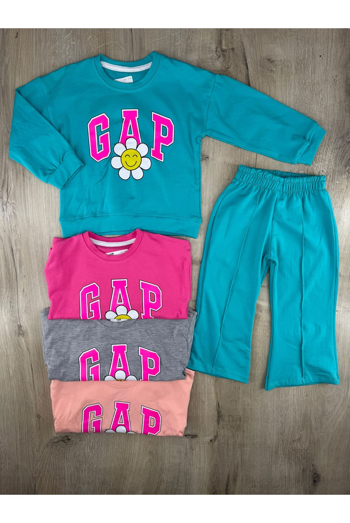 Keskincan (3-7 Yaş) GAP Papatya Desenli Mevsimlik Takım