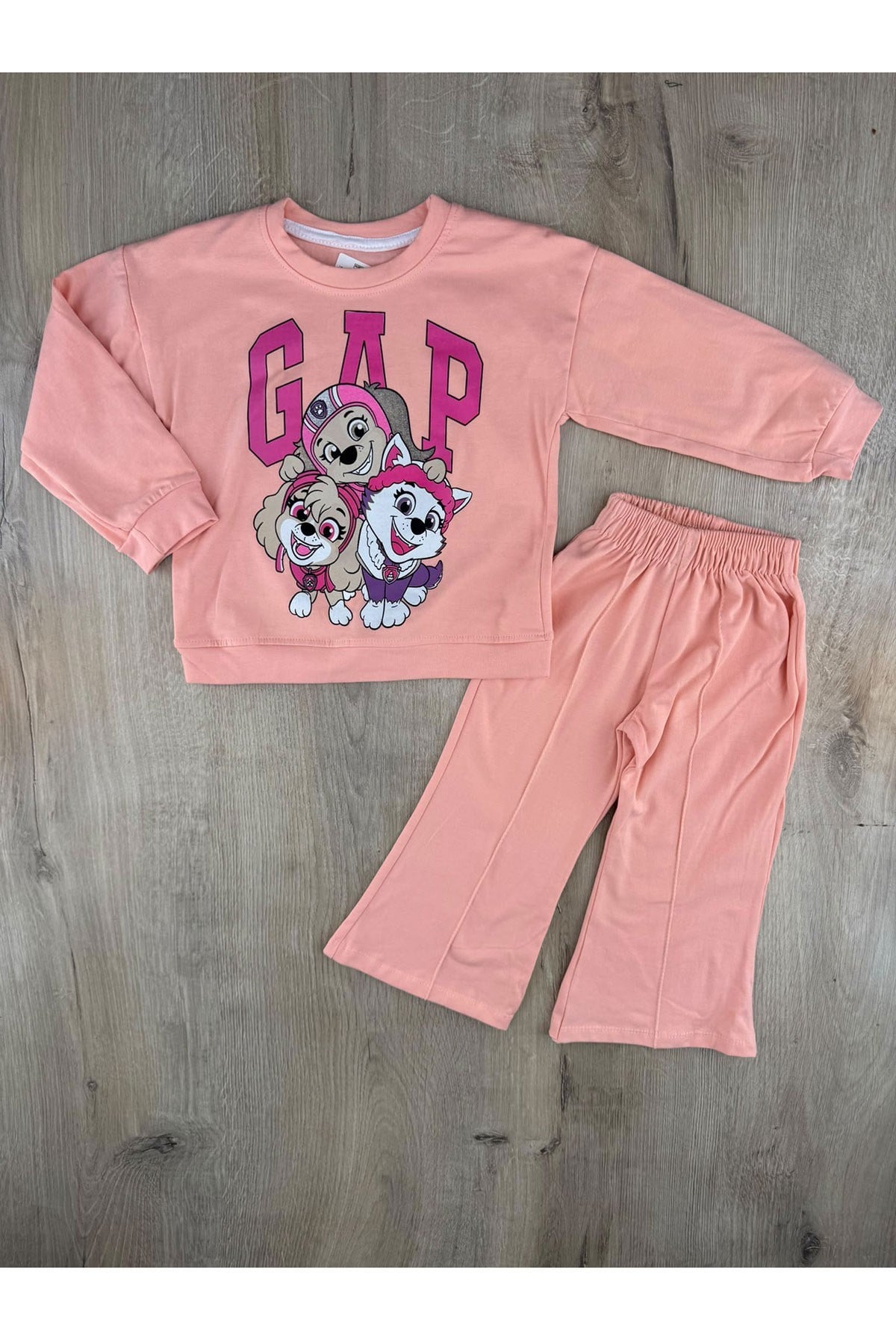 Keskincan (3-7 Yaş) Gap Paw Patrol Desenli Mevsimlik Takım