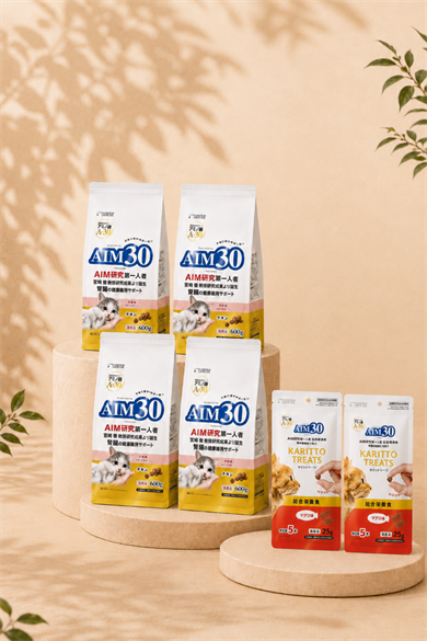 4'lü AIM30 YAVRU KEDİ MAMASI TAVUKLU, MULTİVİTAMİN HEDİYELİ