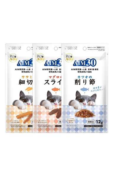 AIM30 Multivitamin 3'lü Avantajlı Paket Palamut Gevreği, Tavuk Fileto, Ton Balıklı Atıştırmalık