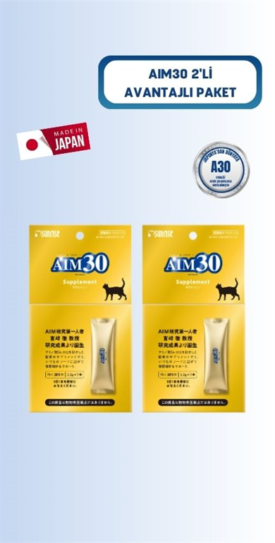 AIM30 SUPPLEMENT 2'li AVANTAJLI PAKET 