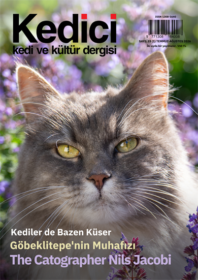 Kedici Kedi ve Kültür Dergisi Sayı: 33 Temmuz-Ağustos 2026