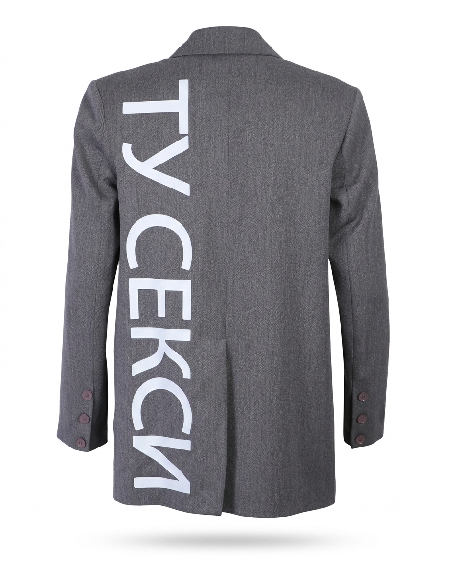KRUVAZE OVERSİZE CEKET