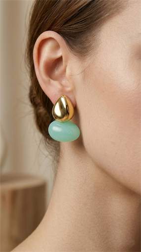 GOLD DAMLA DETAYLI MODERN KÜPE